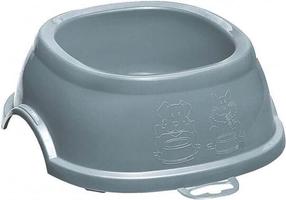 Dubenėlis gyvūnui Zolux Non-Slip, 0.6 l, mėlyna sp.