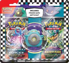 Kortų žaidimas Pokemon TCG Back To School Eraser Blister