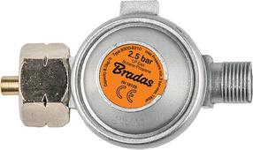 Dujų reduktorius Bradas RGB310-037, 2.5 Bar