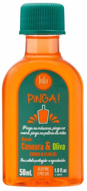 Масло для волос Lola Cosmetics Pinga! Carrot & Olive, 50 мл