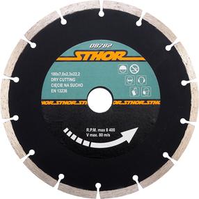 Алмазный диск Sthor 08782, 180 мм x 22.2 мм x 2.3 мм