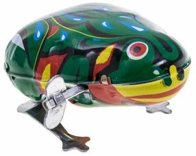 Keeratav mänguasi Retro Frog ZA2235, roheline v.