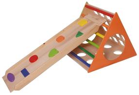 Деревянная конструкция для лазанья Kalune Design Prisma And Ramp, 66 см, многоцветный