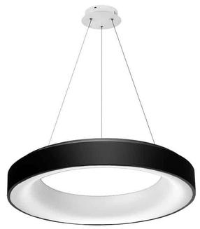 Šviestuvas kabinamas AZzardo Sovana AZ2728, LED, 3000 - 6500 °K, 1 x 50 W, balta sp./juoda sp. / juoda sp.