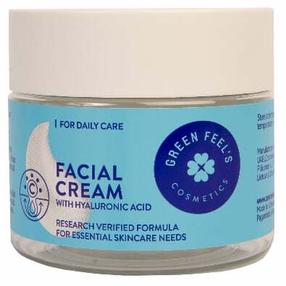 Veido kremas Green Feel's With Hyaluronic Acid, 50 ml