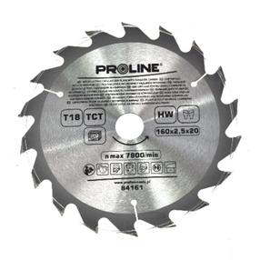 Pjūklo ašmenys Proline, karbidas, 160 mm
