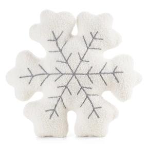 Kalėdinė dekoratyvinė pagalvėlė PSWA-350, balta/sidabro, 40 cm x 40 cm