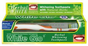 Hambapastade komplekt White Glo Herbal, 100 ml