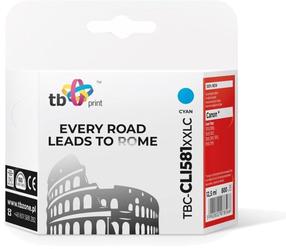 Кассета для принтера TB Print CLI-581XXL, циановый голубой (cyan) цв., 12.5 мл