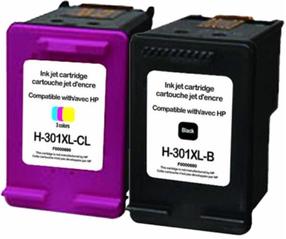 Картридж для струйного принтера Uprint H-301XL, синий цв./черный цв./красный цв.