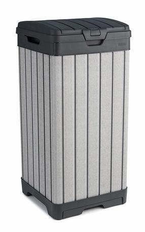 Prügikast Keter Rockford, hall v., 125 l, 87.4 cm x 41 cm