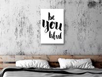 Reprodukcija Artgeist Be-You-Tiful, m-a-1015-b-a, 80 cm x 120 cm