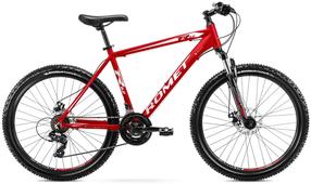 Dviratis kalnų Romet Rambler R6.2, 26 ", 21" rėmas, raudona sp.
