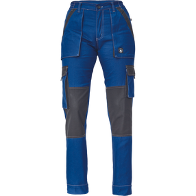 Рабочие брюки женские Cerva Max Summer, синий цв./черный цв., 38 размер