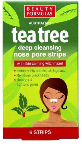 Näomask Beauty Formulas Tea Tree, 6 tk