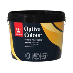 Акриловые краска Tikkurila Optiva Colour, белый цв., 9 л