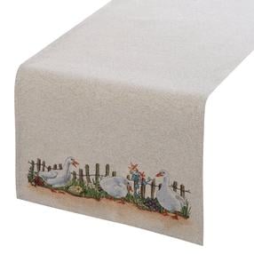 Galda celiņš taisnstūrveida 4097, daudzkrāsains/pelēkbrūna krās., 40 x 100 cm