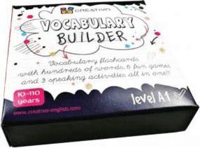 Kortų žaidimas Creativo Vocabulary Builder Level A1 403153, EN