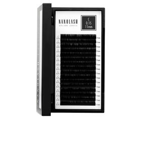 Ripsmed Nanolash Volume Lashes 0.15 C 11 mm, must v.
