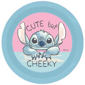 Šķīvīši Kids Euroswan Stitch, 3. g., plastmasa, zila krās.