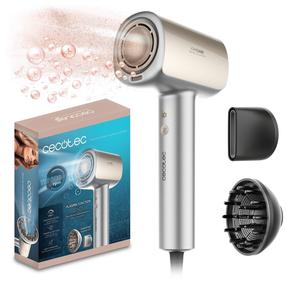 Föön Cecotec DryGlam Nano Plazma, 1600 W, hõbe v.