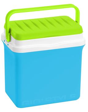 Šaltdėžė Gio'Style Fiesta+, mėlyna sp./žalia sp., 38 x 25 cm, 22.5 l