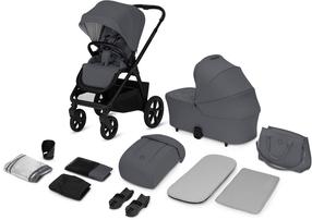 Универсальная коляска Lionelo Carmine 2in1, серый цв.