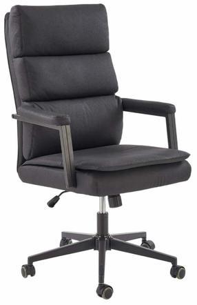 Darba krēsls Adriano 2, 70 x 65 x 104 - 110 cm, melna krās.
