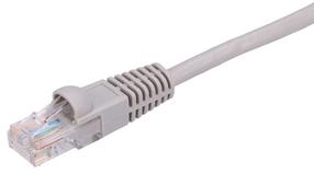 Провод Extralink RJ-45 8P8C, RJ-45 8P8C, 2 м, серый цв.