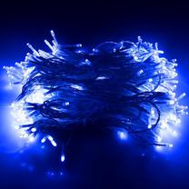 LED lempučių užuolaida CL4002, 3 m, mėlyna sp., 306 LED