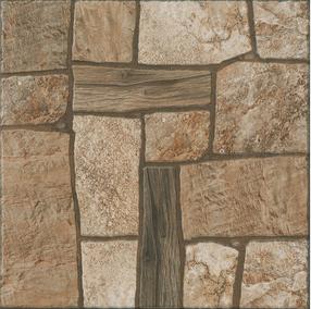 Dekoratiivne plaat, kivimassi Cersanit W822-001-1, 42 cm x 42 cm, pruun v.