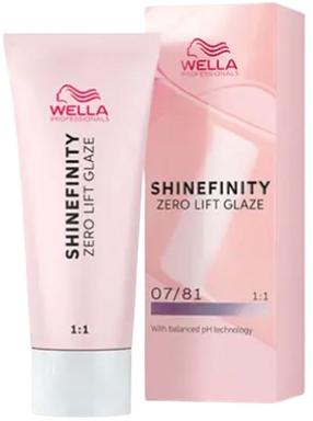 Matu krāsa Wella Professionals Shinefinity, smoky opal krās., 07/81, 60 ml