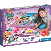 Edukacinė dėlionė, dėlionė Clementoni Paw Patrol Giant Floor Puzzle, rožinė sp./įvairių spalvų, 24 vnt.