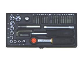Galvučių ir antgalių rinkinys Proxxon 23070, 1 - 30 mm, 1/4"