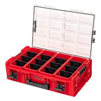 Organizatorius - dėklas įrankiams Qbrick One 2XL 2.0, 58.2 cm x 38.7 cm x 17.2 cm, 19.5 l, raudona sp.