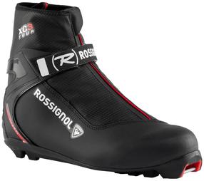 Slēpošanas zābaki līdzenumu Rossignol XC-3 RIJW150, melna krās./sarkana krās., 46