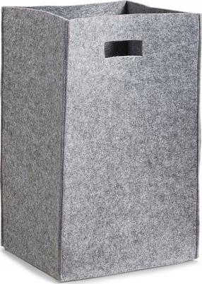 Veļas kaste Zeller Felt, 59 l, pelēka krās., 35 cm x 30 cm x 55 cm