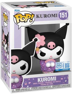 Фигурка-игрушка Funko POP! Hello Kitty Kuromi in Kimono 92037F, белый цв./черный цв./фиолетовый цв.