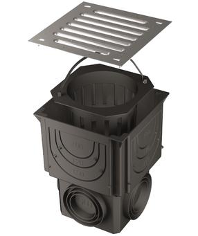 Trapas Aco 316818 A15, 25 cm, plastikas/plienas