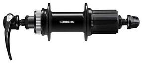 Tagumine rumm Shimano Cues FH-QC400, metall, must v.