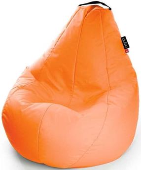 Sėdmaišis Comfort 120 Pop fit, oranžinis, 250 l