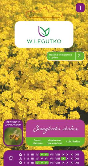 Sėklos aurinijos YELLOW, 0.5 g