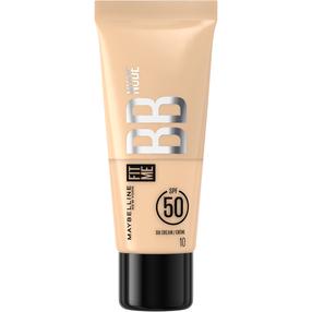 BB kreem Maybelline Fit Me Nude, SPF 50, 10, 30 ml