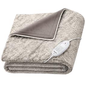 Šildanti antklodė Beurer Cozy Nordic HD 75, pilka sp., 180 cm x 130 cm