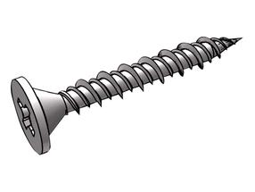 Puidukruvi, universaalsed Essve, 3.9 x 30 mm, hall v., 1000 tk