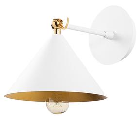 Šviestuvas sieninis Opviq Berceste 185WHITE-A 521SHN2153, E27, 1 x 40 W, balta sp. / balta sp.