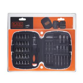 Skrūvgriežu un uzgaļu komplekts Black & Decker A7039-XJ, 50 mm