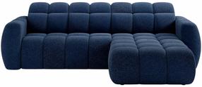 Kampinė sofa Fanito, tamsiai mėlyna (navy) sp., dešininė, 200 x 288 cm x 105 cm