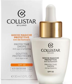 Veido fluidas Collistar Protective Drops, 30 ml, SPF 50