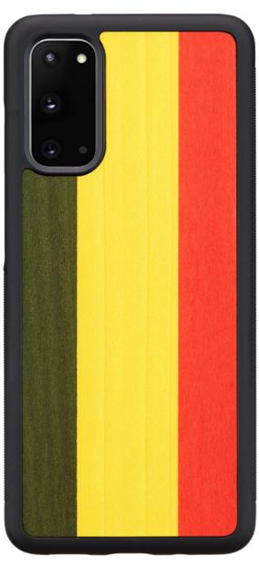 Telefono dėklas Man&Wood Reggae Black for Galaxy S20, įvairių spalvų, Samsung